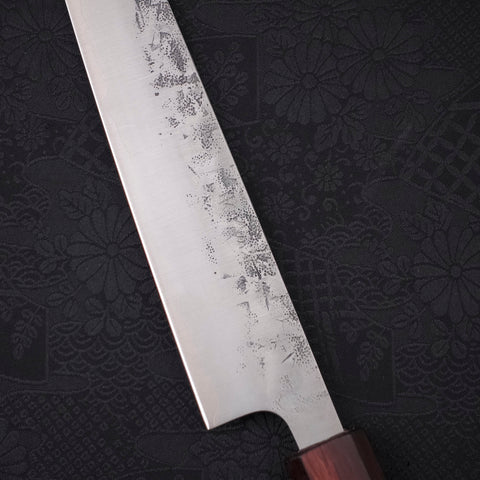 Sujihiki SLD Nashiji Washi Purple Urushi Handle 240mm