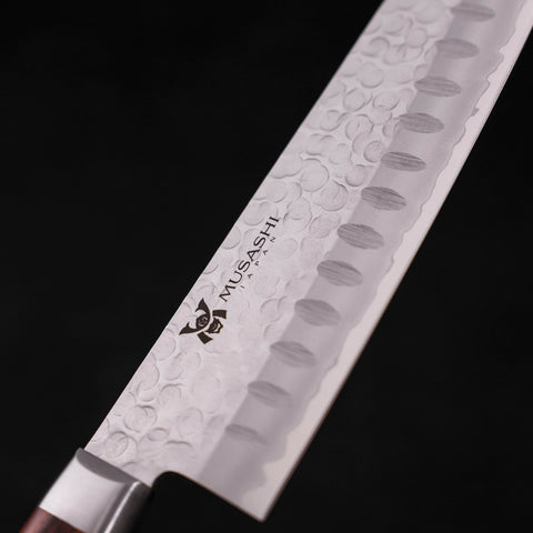 Santoku VG-10 Tsuchime Mahogany Handle 175mm