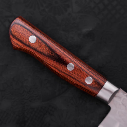 Santoku VG-10 Tsuchime Mahogany Handle 175mm