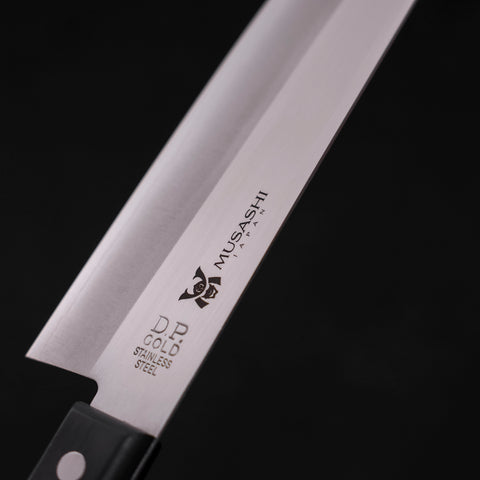 Santoku VG-1 Polished Western Black Handle 165mm Limited