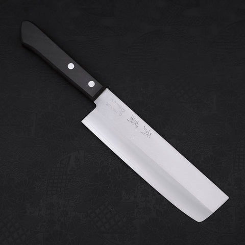 Nakiri VG-1 Polished Western Black Handle 165mm