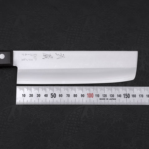 Nakiri VG-1 Polished Western Black Handle 165mm