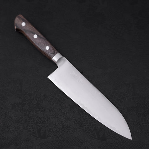 Santoku HAP-40 Polished Western Green Handle 170mm