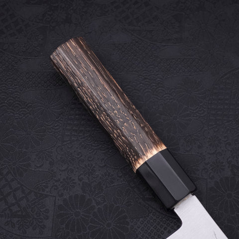 Santoku ZDP-189 Polished Buffalo Chestnuts Handle 180mm