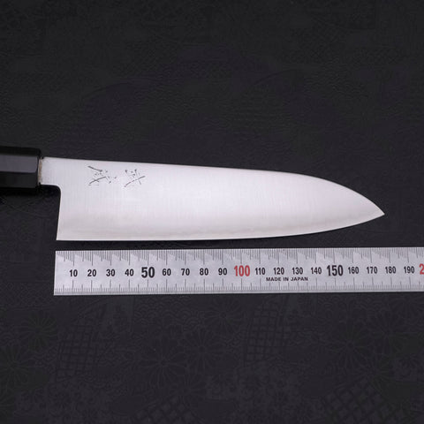 Santoku ZDP-189 Polished Buffalo Chestnuts Handle 180mm