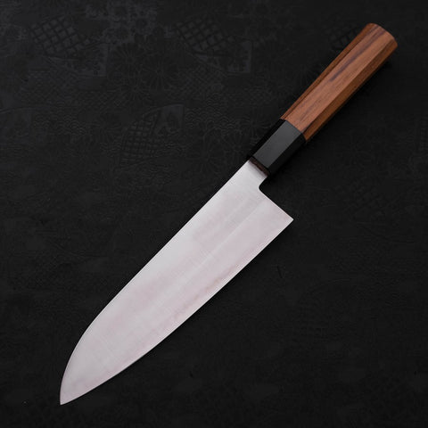 Santoku ZDP-189 Polished Buffalo Teak Handle 180mm