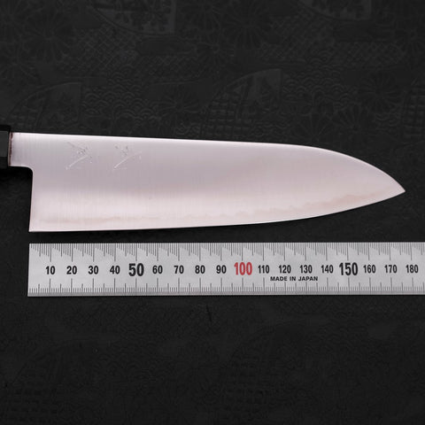 Santoku ZDP-189 Polished Buffalo Teak Handle 180mm