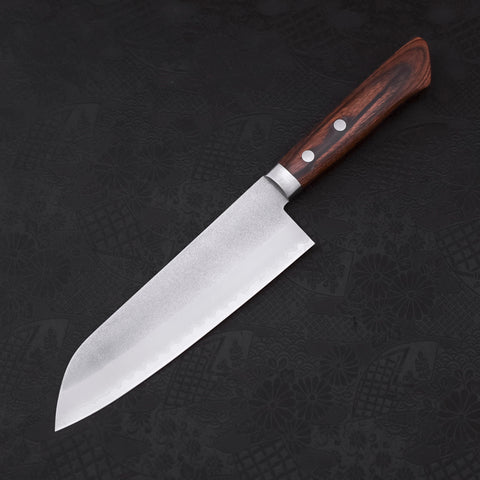 Santoku VG-1 Nashiji Western Mahogany Handle 165mm