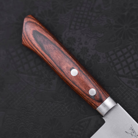 Santoku VG-1 Nashiji Western Mahogany Handle 165mm