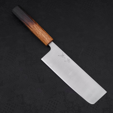 Nakiri AUS-10 Polished Yaki-Urushi Handle 165mm