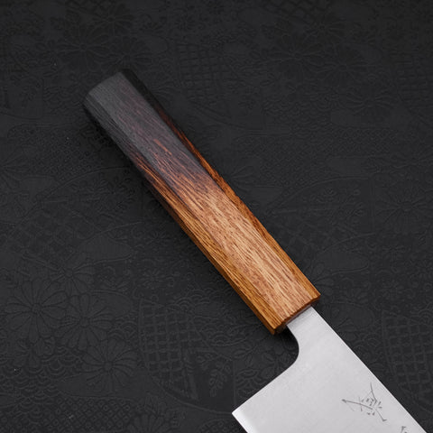 Nakiri AUS-10 Polished Yaki-Urushi Handle 165mm