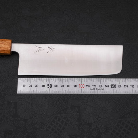 Nakiri AUS-10 Polished Yaki-Urushi Handle 165mm