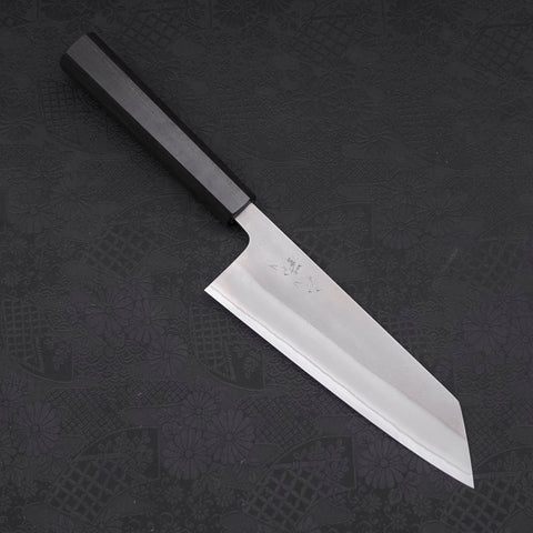 Bunka White Steel #2 Nashiji Ebony Handle 165mm