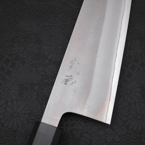 Bunka White Steel #2 Nashiji Ebony Handle 165mm