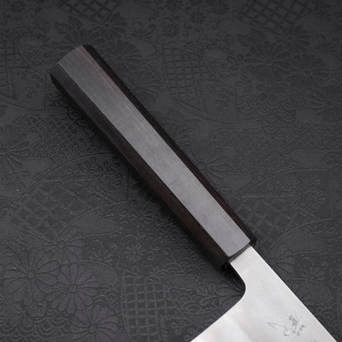 Bunka White Steel #2 Nashiji Ebony Handle 165mm