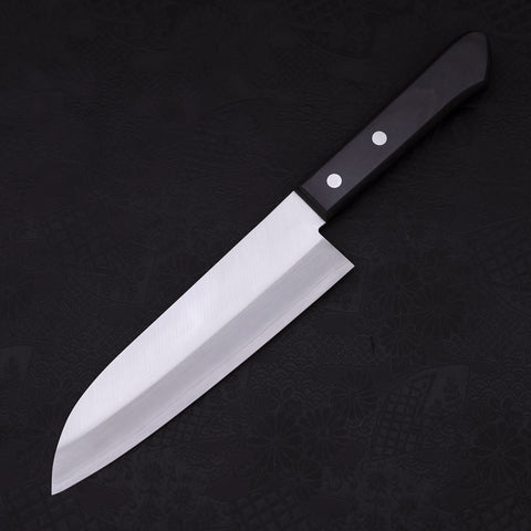 Santoku VG-1 Polished Western Black Handle 165mm