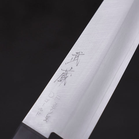 Santoku VG-1 Polished Western Black Handle 165mm