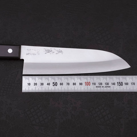 Santoku VG-1 Polished Western Black Handle 165mm