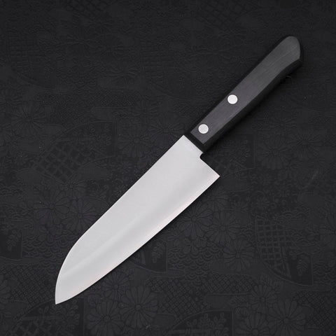 Santoku VG-1 Polished Western Black Handle 140mm