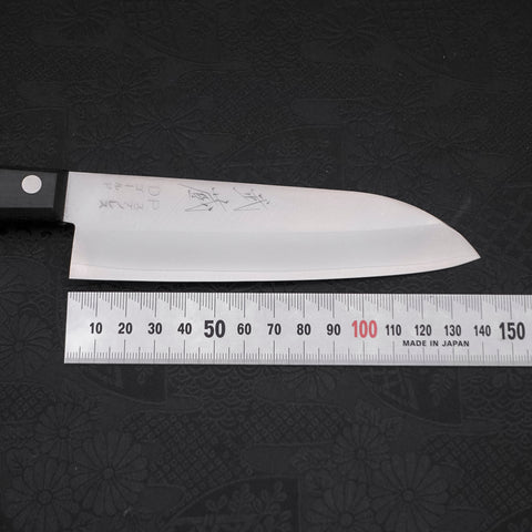 Santoku VG-1 Polished Western Black Handle 140mm