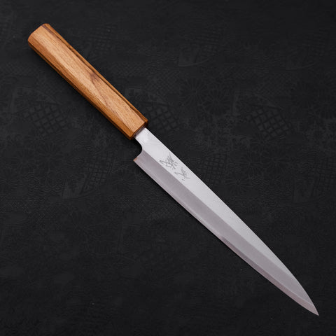 Yanagiba SK Steel Kasumi Oak Handle 210mm