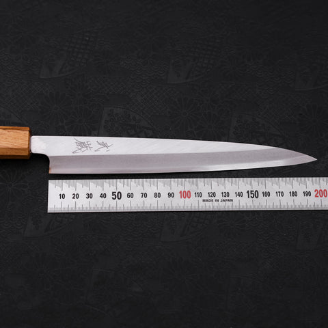 Yanagiba SK Steel Kasumi Oak Handle 210mm