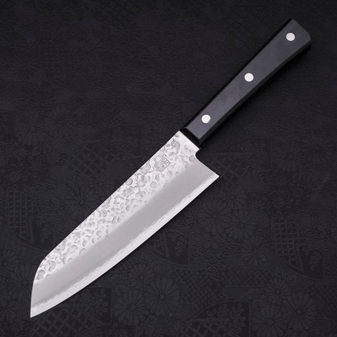 Santoku Chromax Tsuchime Western Handle 165mm