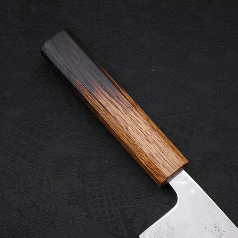 Nakiri AUS-10 Nashiji Damascus Yaki Urushi Handle 165mm