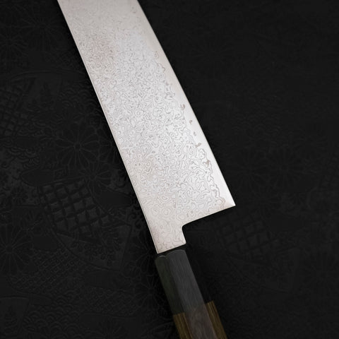 Gyuto SG-2 Damascus Dark Green Handle 240mm