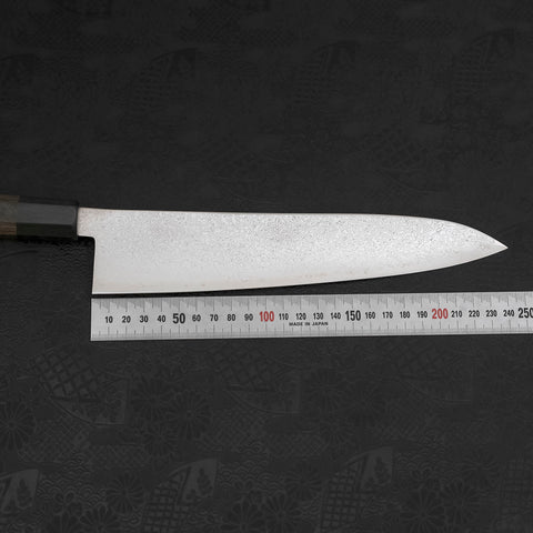 Gyuto SG-2 Damascus Dark Green Handle 240mm