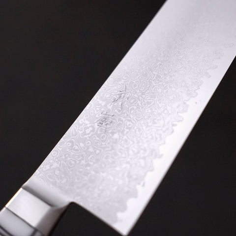 Kiritsuke Gyuto SG-2 Damascus White Handle 240mm