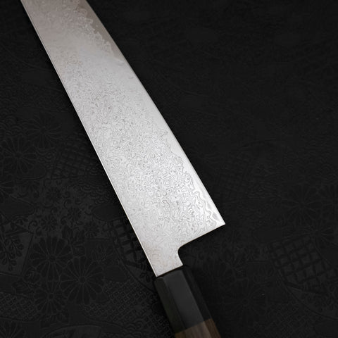 Kiritsuke Gyuto SG-2 Damascus Dark Green Handle 240mm