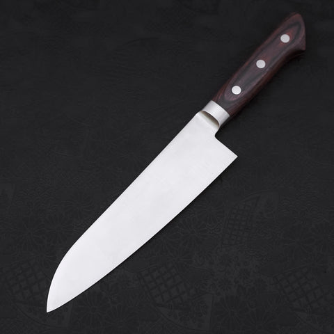 Santoku AUS-8 Polished Western Mahogany Handle 180mm