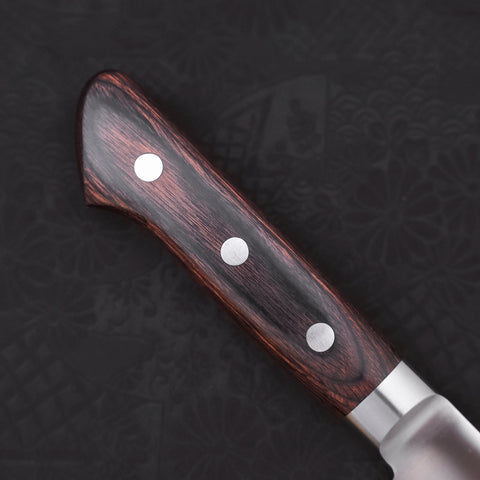 Santoku AUS-8 Polished Western Mahogany Handle 180mm