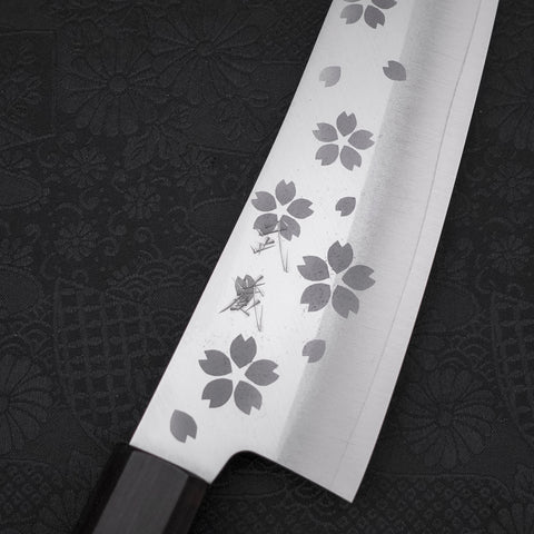 Santoku VG-10 Polished Sakura Ebony Handle 175mm