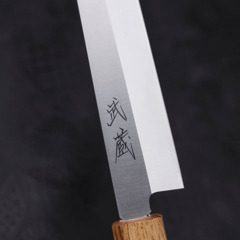 Yanagiba AUS-8 Polished Oak Handle 210mm