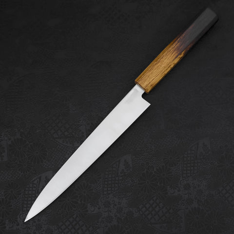 Yanagiba AUS-8 Polished Yaki Urushi Handle 210mm