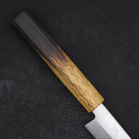 Yanagiba AUS-8 Polished Yaki Urushi Handle 210mm