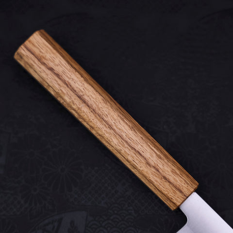 Yanagiba AUS-8 Polished Oak Handle 240mm