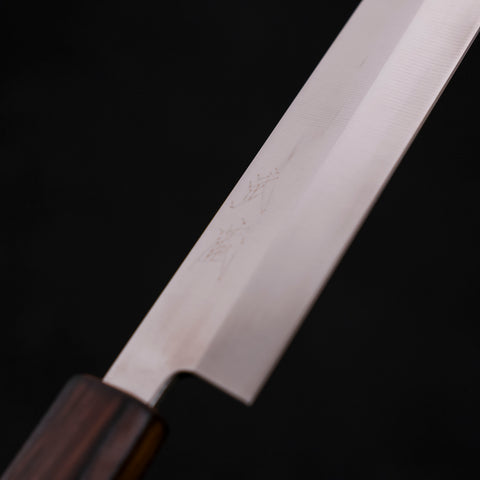 Yanagiba AUS-8 Polished Sumi Urushi Handle 240mm