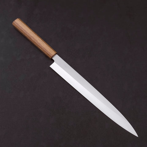 Yanagiba AUS-8 Polished Oak Handle 270mm