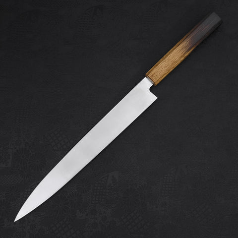 Yanagiba AUS-8 Polished Yaki Urushi Handle 270mm