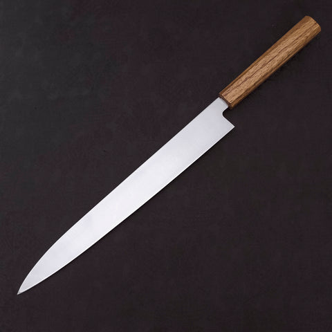 Yanagiba AUS-8 Polished Oak Handle 300mm