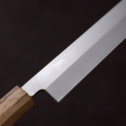 Yanagiba AUS-8 Polished Oak Handle 300mm