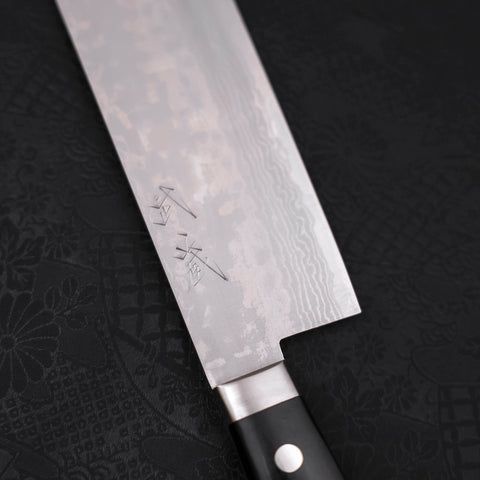 Nakiri VG-10 Damascus Western Black Handle 165mm