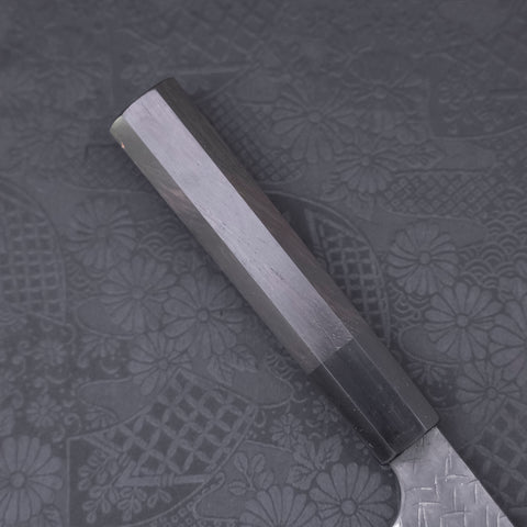 Santoku SG-2 Kurouchi Tsuchime Buffalo Ebony Handle 170mm