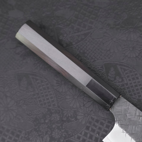 Nakiri SG-2 Kurouchi Tsuchime Buffalo Ebony Handle 170mm