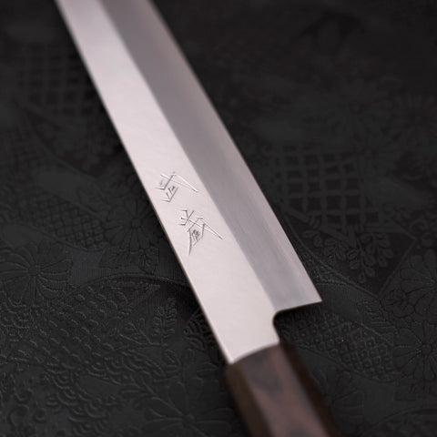 Yanagiba AUS-10 Polished Ebony Handle 270mm