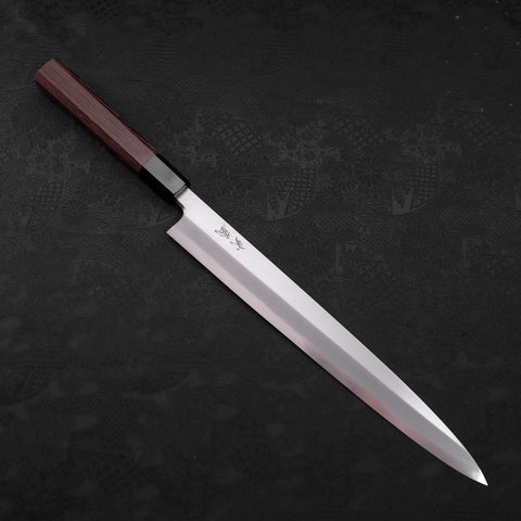 Yanagiba AUS-10 Polished Buffalo Wenge Handle 300mm