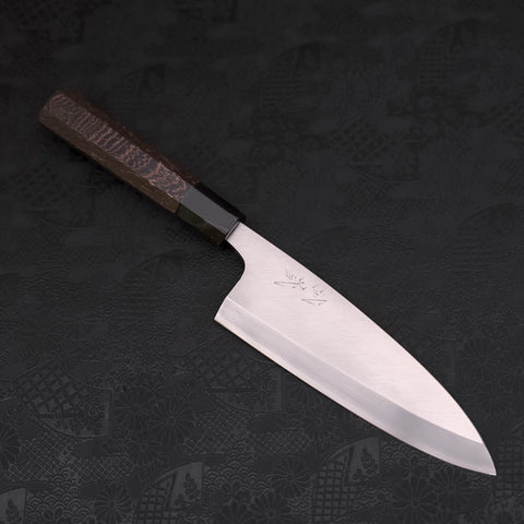 Deba AUS-10 Polished Buffalo Wenge Handle 180mm